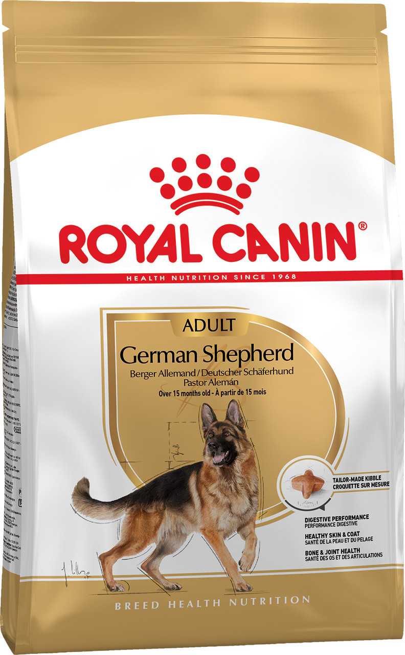 Корм для дорослих собак породи Німецька Вівчарка ROYAL CANIN GERMAN SHEPHERD ADULT 11.0 кг, 11 кг, фото 1