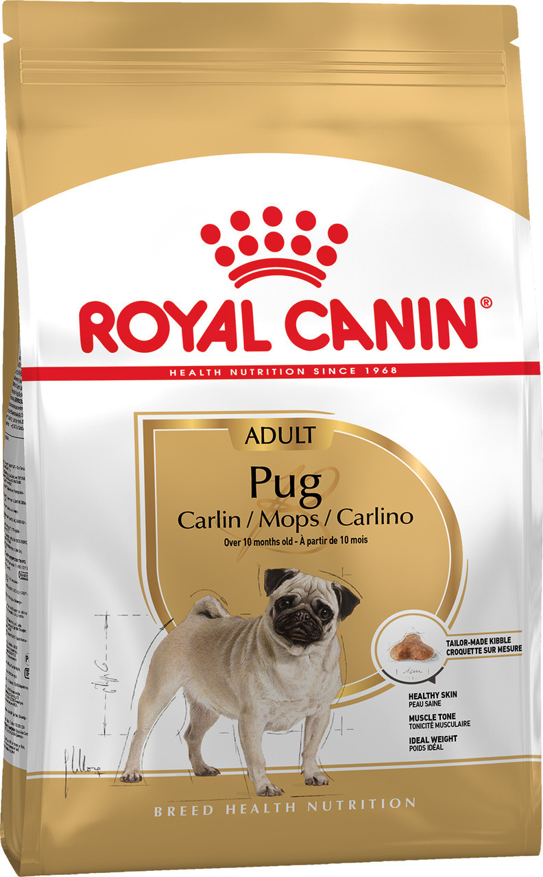 Корм для дорослих собак ROYAL CANIN PUG ADULT 3.0 кг, 3 кг, фото 1