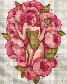 Алмазна мозаїка Ideyka - Ніжність весни ©lesya_nedzelska_art