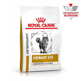 Корм для дорослих котів ROYAL CANIN URINARY S/O MODERATE CALORIE CAT 0.4 кг, 0.4 кг