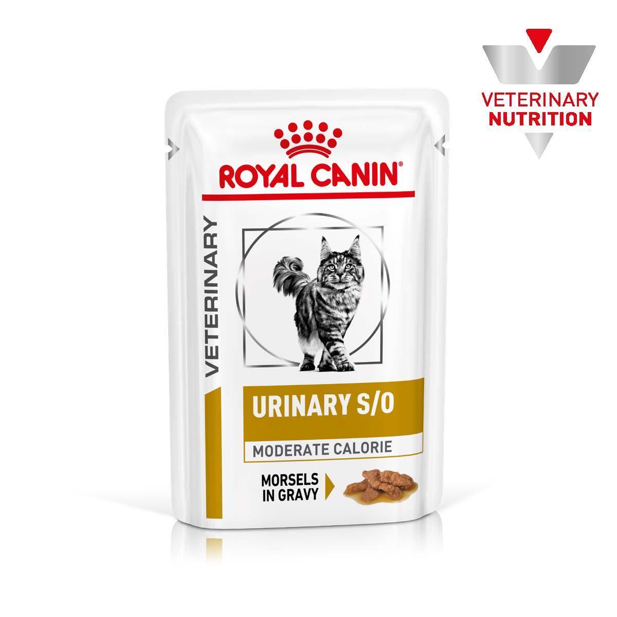 Вологий корм для дорослих котів ROYAL CANIN URINARY S/O MODERATE CALORIE CAT 0.085 кг, 0.085 кг