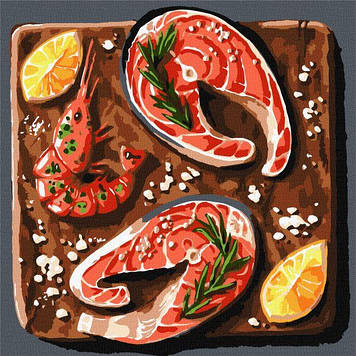 Картина за номерами Ideyka - Морський делікатес ©art_shprota