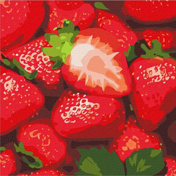 Картина за номерами Ideyka - Соковита полуниця