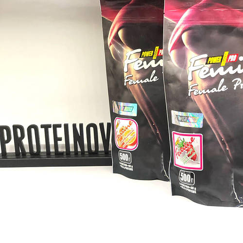 Женский протеин Power Pro Femine 500gr с добавлением аминокислот, bcaa ...