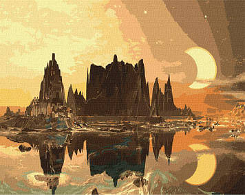 Картина за номерами Ideyka - Золоте місто