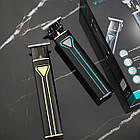 Машинка для стрижки, 4 насадки, від USB, VGR-009 / Тример універсальний / Бездротовий тример для бороди, фото 2