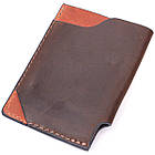 Оригінальний картхолдер з утримувачем для Apple AirTag з натуральної шкіри GRANDE PELLE 11609 Коричневий, фото 2