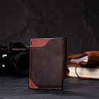 Оригінальний картхолдер з утримувачем для Apple AirTag з натуральної шкіри GRANDE PELLE 11609 Коричневий, фото 8