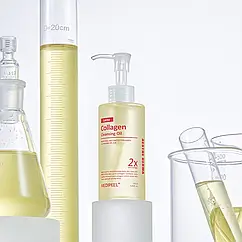Гідрофільна олія з пробіотиками Medi Peel Red Lacto Collagen Cleansing Oil 2.0, 155ml