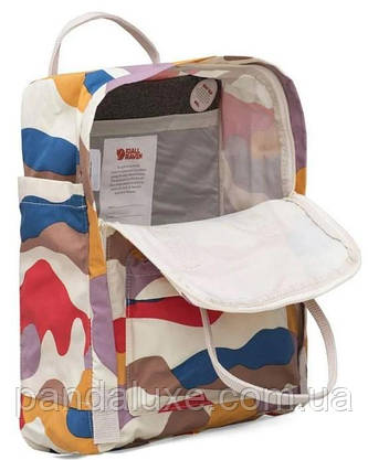 Рюкзак маленький канкен Fjallraven Kanken Mini 7л різнокольоровий, фото 5
