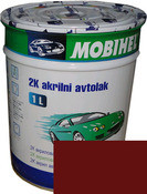 Автофарба (автемаль) Mobihel акрил 0,1 л 127 Вишня.