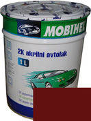 Автокраска (автоэмаль) Mobihel акрил 0,75л 127 Вишня.