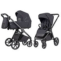 Коляска універсальна CARRELLO Omega CRL-6540 (2in1) Meteor Grey