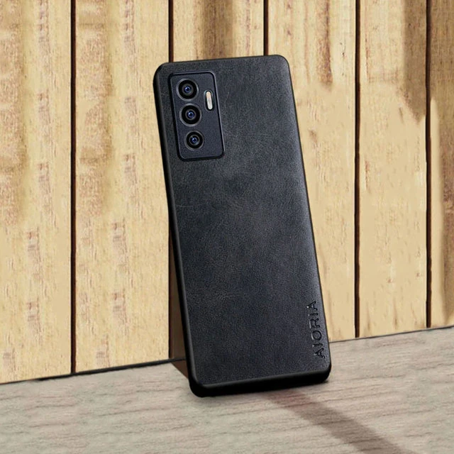 Шкіряний чохол AIORIA Vintage для Realme C65 4G