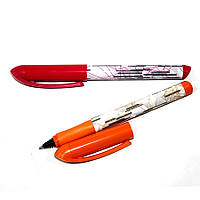 Ручка ролер Schneider Voice чорнильний, помаранчевий ковпачок