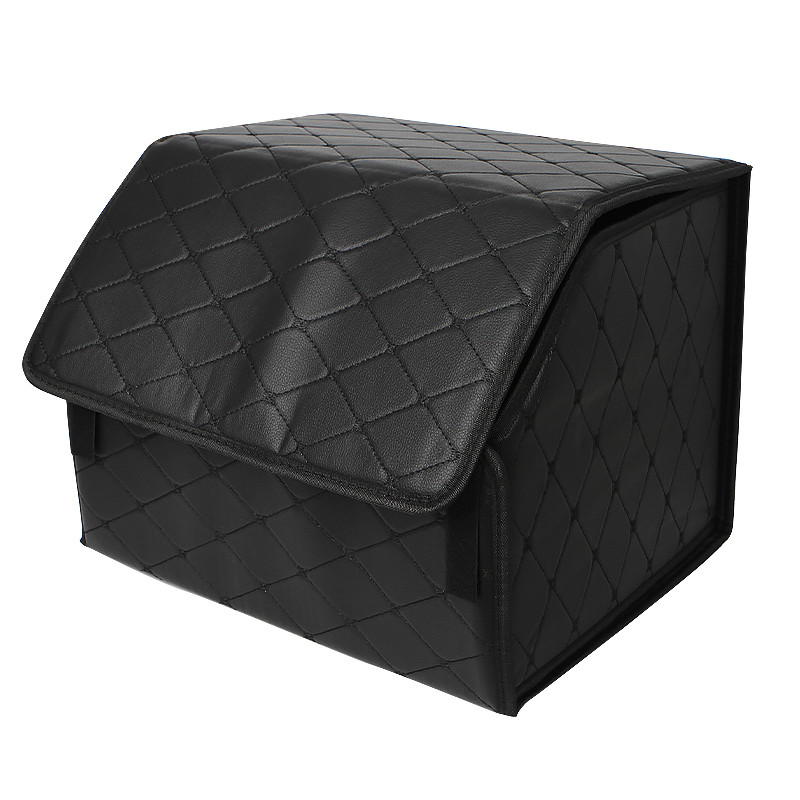 Органайзер в авто Lesko ZWX-002 Black 65*30*30 см місткий на два відділення для зберігання 2 шт., фото 1