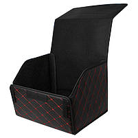 Автомобільний органайзер Lesko ZWX-002 Black-Red 55*30*30 см місткий для зберігання 5 шт., фото 2