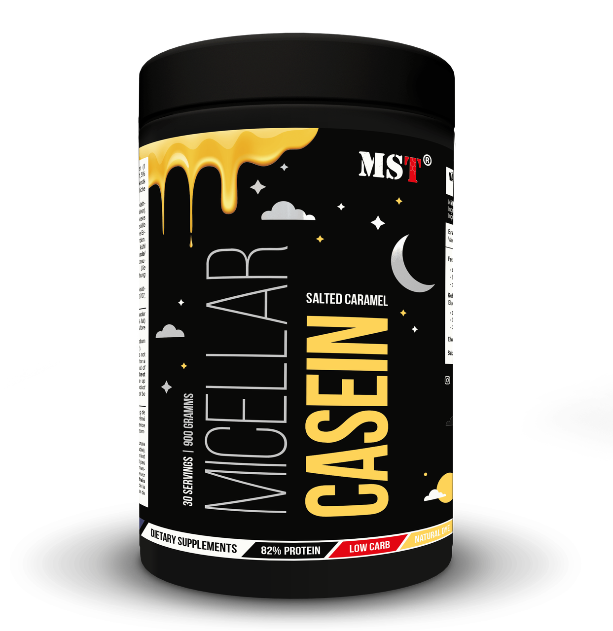 Казеїн, нічний протеїн MST® Micellar Casein 60 порцій 900 грамів