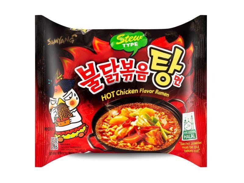 Лапша гостра смак курки Buldak Stew Type Samyang, 145 г