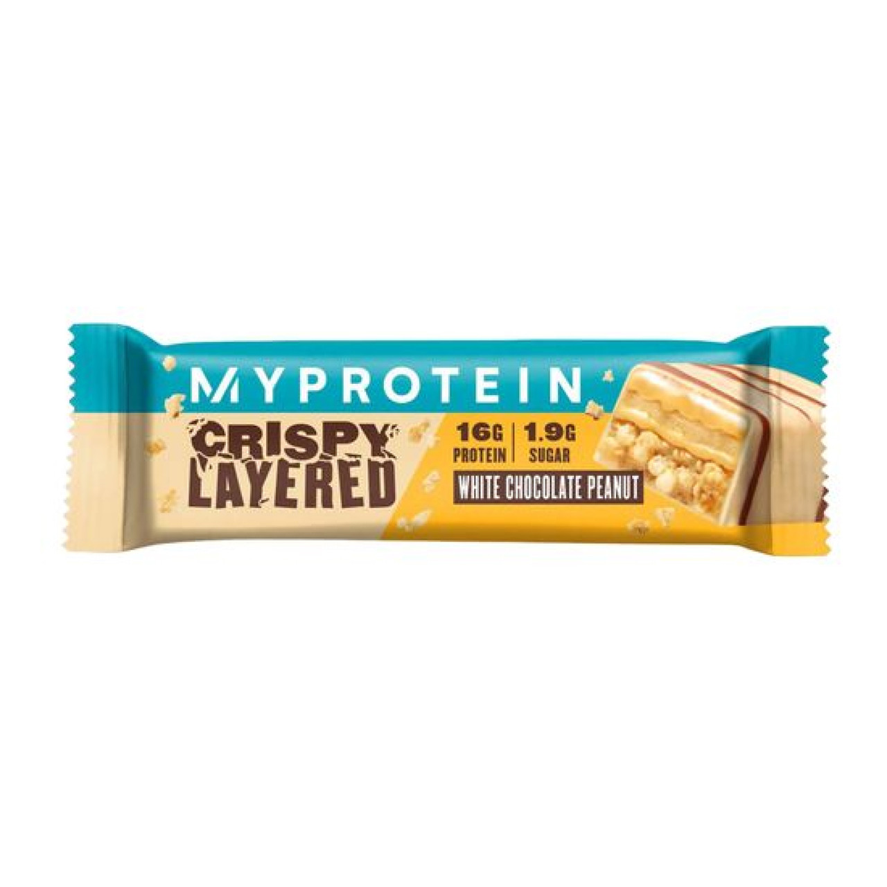 Crispy Layered - 58g White Chocolate Peanut, фото 1