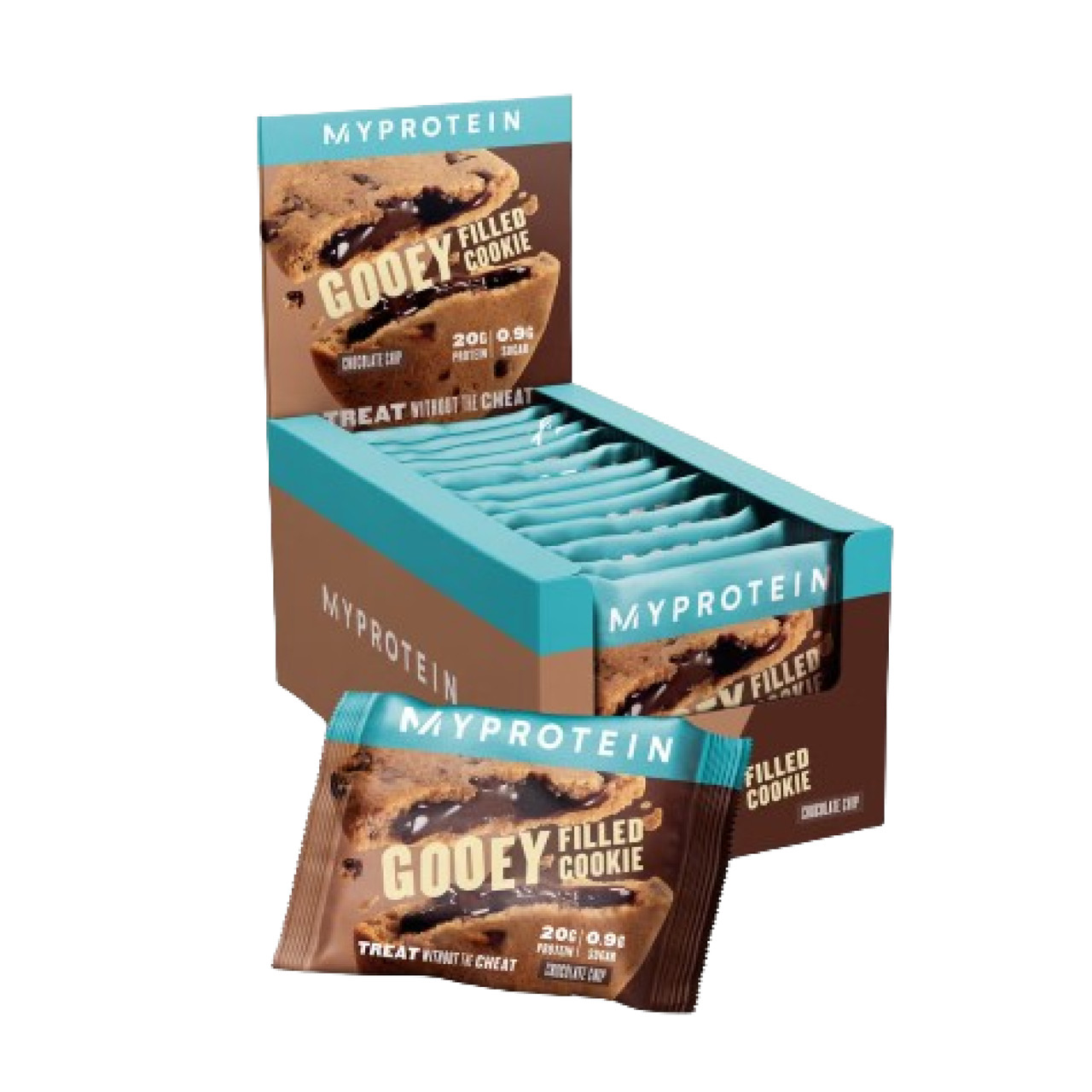 Protein Filled Cookie - 12x75g Double Chocolate and Caramel, фото 1