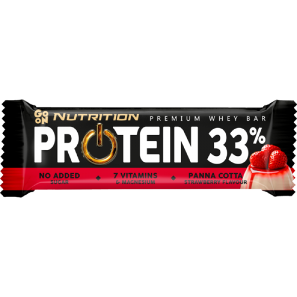 Протеїнові батончики GoOn Protein 33% 25х50 г (соленая карамель, шоколад, паннакота,кокос)