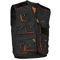 Жилетка захисна робоча з кишенями чоловічий жилет спецодяг роба для працівників уніформа польша