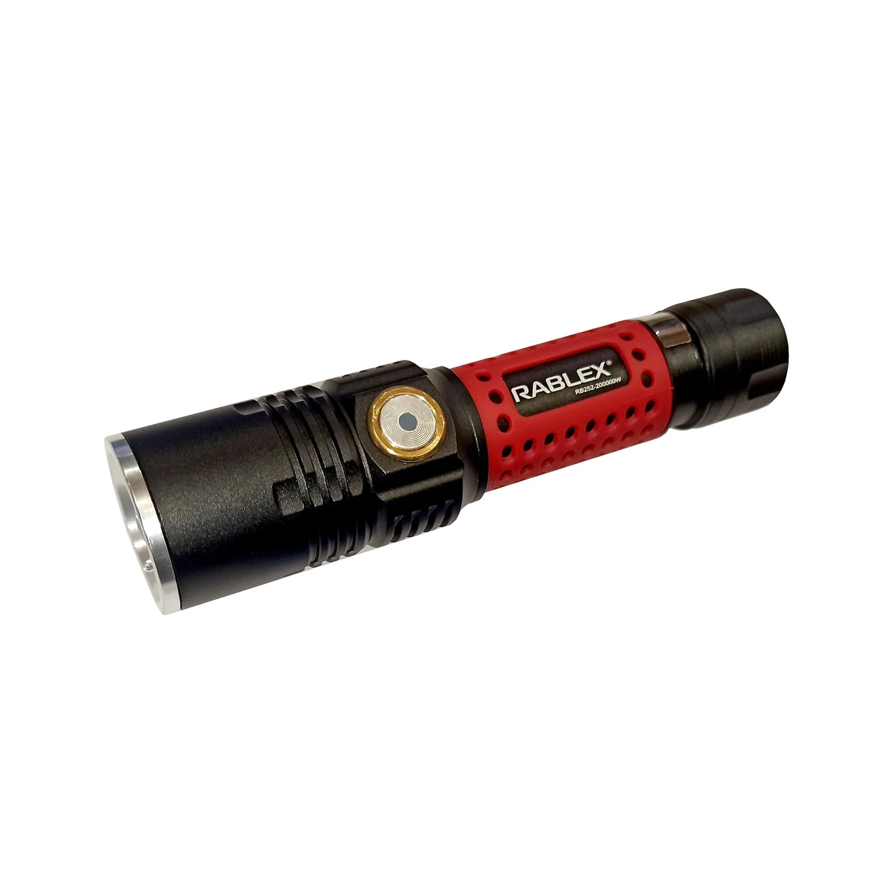Ліхтар ручний акумуляторний Rablex RB252 P50 LED 1x18650 microUSB Red-Black (7_00830), фото 1