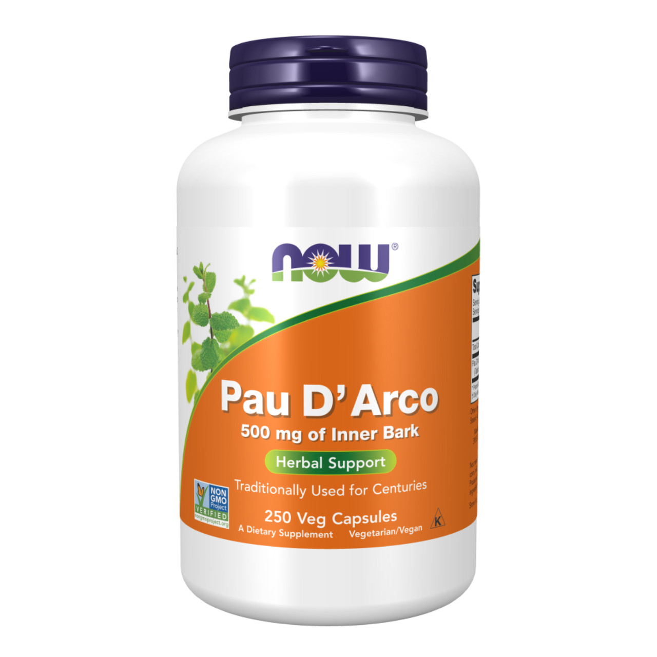 Pau D' Arco 500mg - 250 vcaps, фото 1
