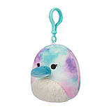 М'яка іграшка на кліпсі "КАЧКОДЗЬОБ БРІНДАЛ" Squishmallows SQCP00215, 9 см, Toyman, фото 3