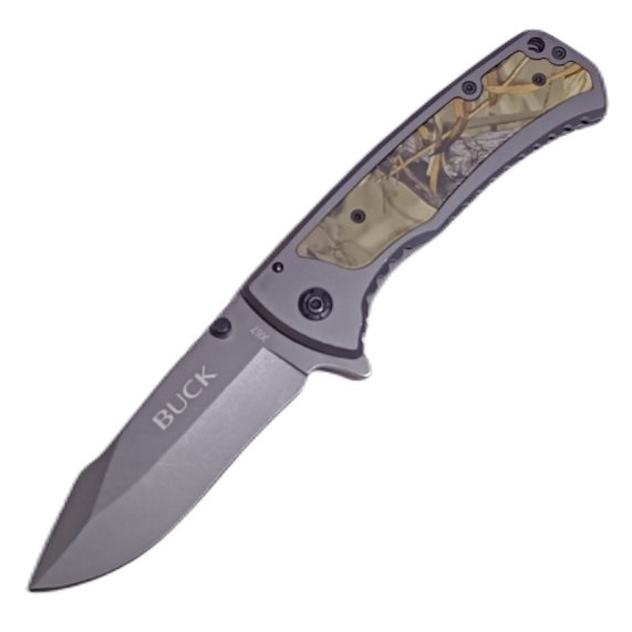 Розкладний ніж Buck X67 20.5см Grey (7_00246)