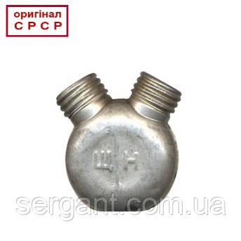 Маслянка двокамерна двухгорловая алюмінієва оригінальна (оригінал СРСР)