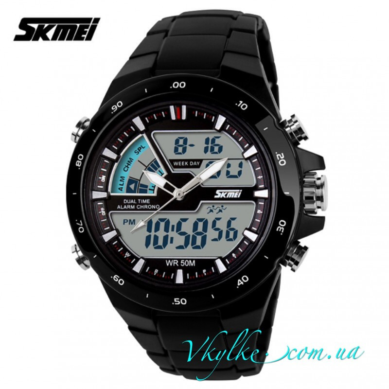 Спортивні годинник Skmei Sport Dive (1016) чорні