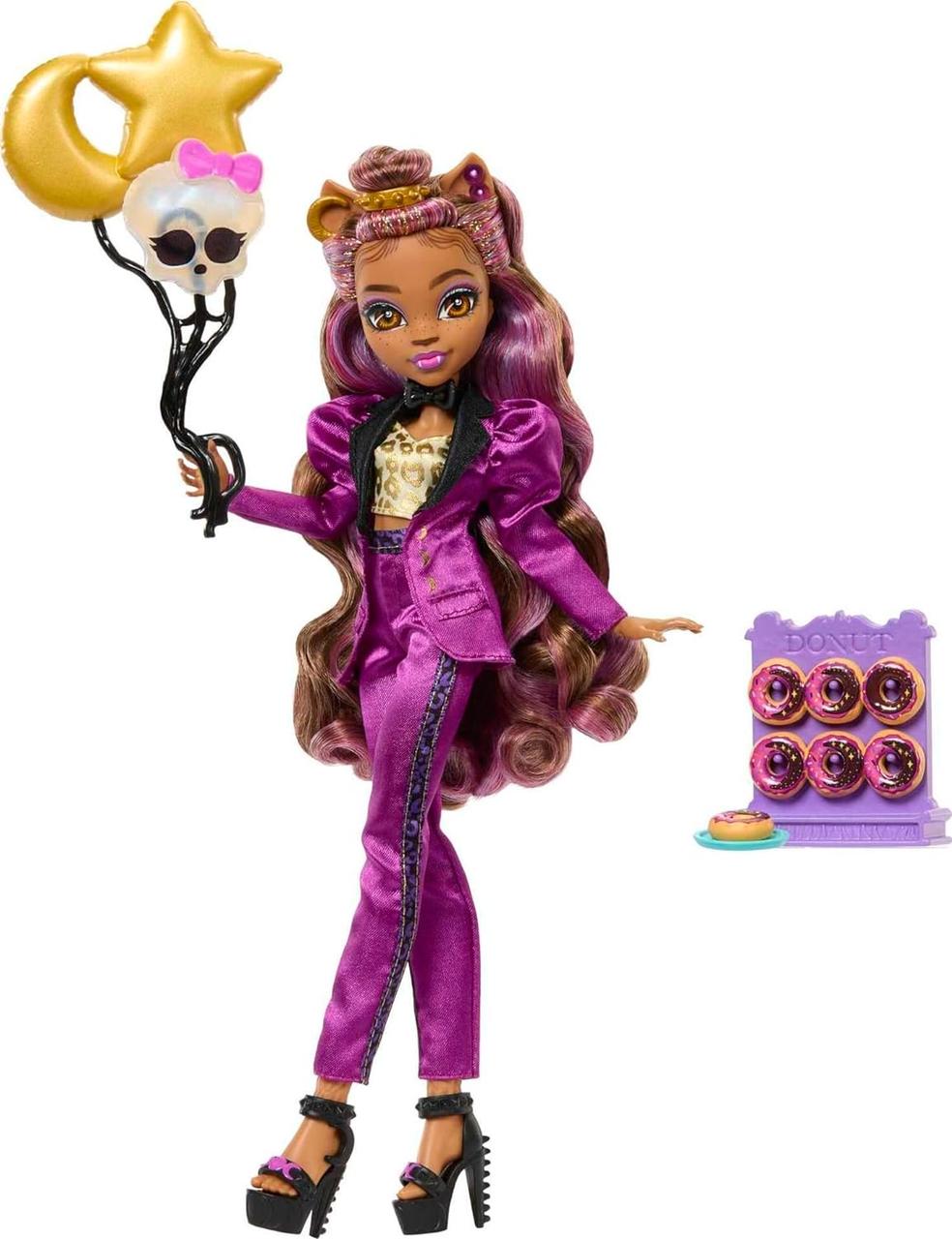 Лялька Монстер Хай Клодін Вульф Бал монстрів Monster High Clawdeen Wolf Doll in Monster Ball Party