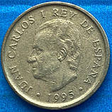 Монета Іспанії 100 песет 1995 р., фото 2