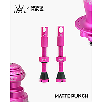 Ниппели Peaty's x Chris King Tubeless Valves, 42mm, Punch (AS)