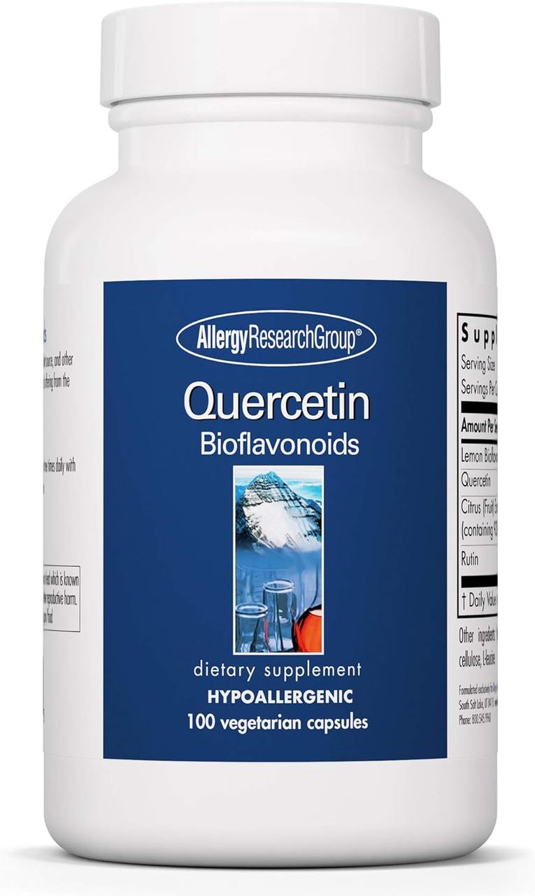 Allergy Research Quercetin Bioflavonoids / Кверцетин біофлавоноїди 100 капсул