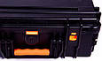 Надежный ударопрочный кейс из пластика MIRKOCASE 382615 черный, фото 6