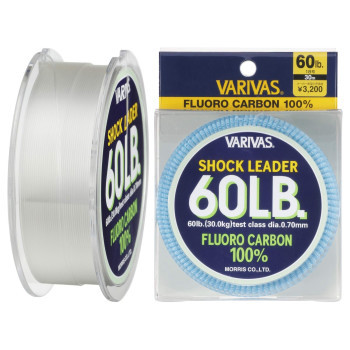 Флюорокарбон Varivas Fluoro Shock Leader 30 m 27kg 0.700 mm (РБ-687526)
