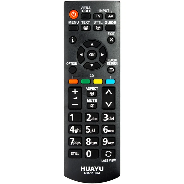 Універсальний пульт для телевізорів PANASONIC RM-L1180M (Huayu)