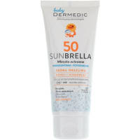 Засіб від засмаги Dermedic Sunbrella Baby Сонцезахисне молочко для дітей SPF50 100 мл (5901643170592)