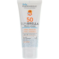 Засіб від засмаги Dermedic Sunbrella Baby Сонцезахисне молочко для дітей SPF50 100 мл (5901643170592), фото 1