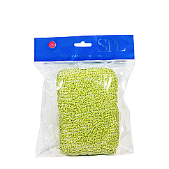 Мочалка для душу масажна двостороння прямокутна SPL Soft Shower Sponge