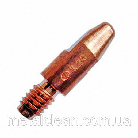Наконечник струмовий М6 Ф1,2/8.0/28 E-Cu/Alu (141.0010)