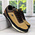 Кросівки чоловічі коричневі демісезонні еко-шкіра Suba 3778, фото 7