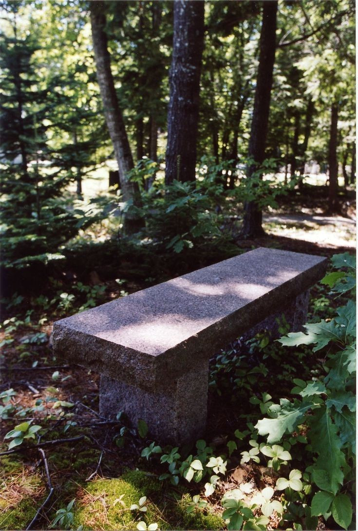 Гранітна лавочка "Органік", фото 1