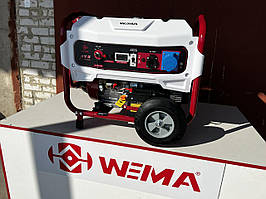 Генератор бензиновий WEIMA WM8500 8.5 кВт