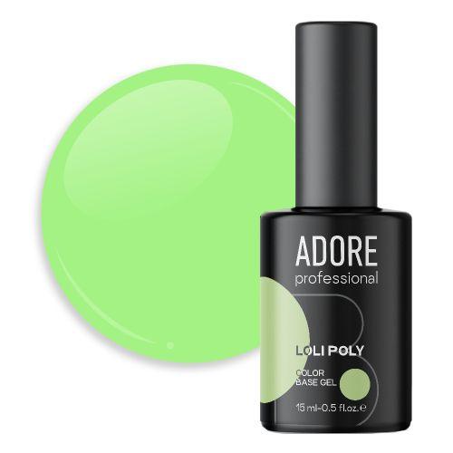 Основа для гель-лаку Adore Loli Poly Base №10 Салатовий 15 мл