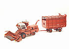Масштабна модель — причіп тракторний самосвальний моделі 887А в масштабі 1/43 у варіанті кузова "Мажара", фото 9