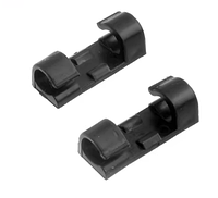 Кабельные клипсы на липучке 3M Черные (20шт/упаковка)